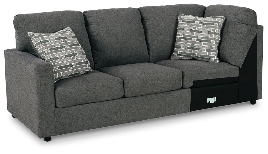 Edenfield 3-Piece Sectional with Ottoman at Towne & Country Furniture (AL) furniture, home furniture, home decor, sofa, bedding