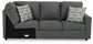 Edenfield 3-Piece Sectional with Ottoman at Towne & Country Furniture (AL) furniture, home furniture, home decor, sofa, bedding