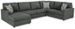 Edenfield 3-Piece Sectional with Ottoman at Towne & Country Furniture (AL) furniture, home furniture, home decor, sofa, bedding
