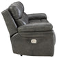 Edmar PWR REC Sofa with ADJ Headrest at Towne & Country Furniture (AL) furniture, home furniture, home decor, sofa, bedding