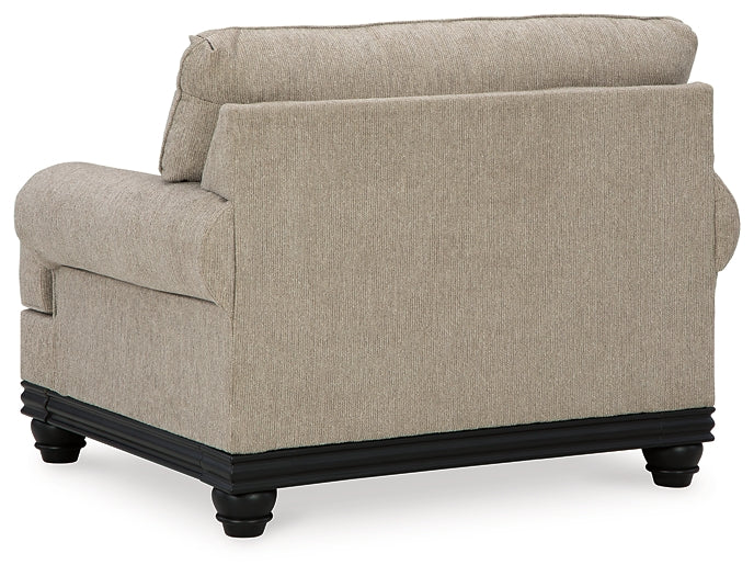Elbiani Chair and Ottoman at Towne & Country Furniture (AL) furniture, home furniture, home decor, sofa, bedding