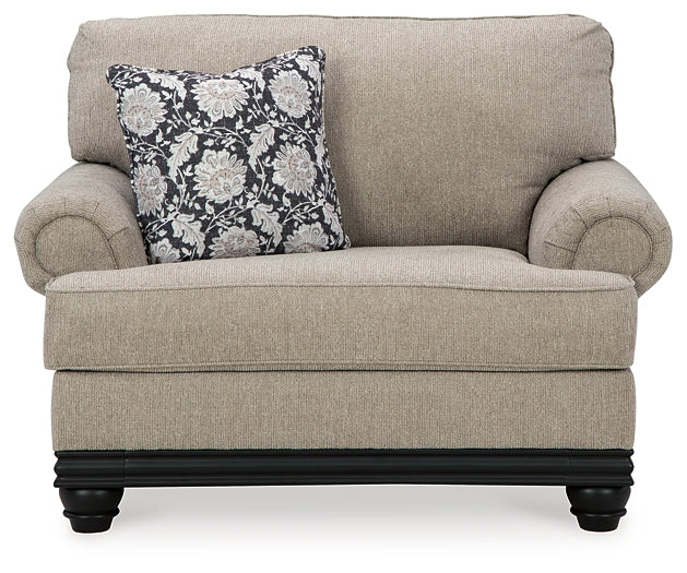 Elbiani Chair and Ottoman at Towne & Country Furniture (AL) furniture, home furniture, home decor, sofa, bedding