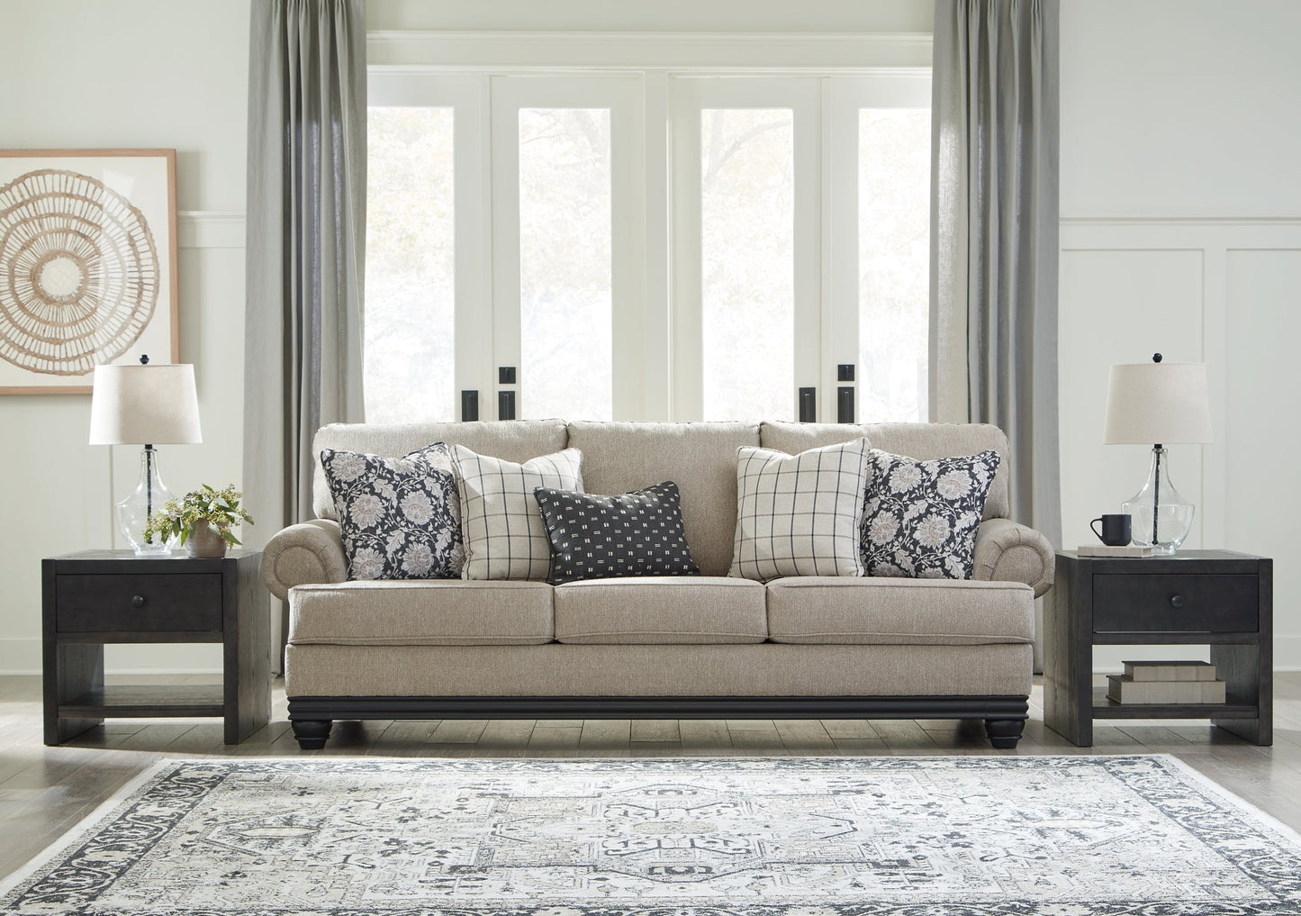 Elbiani Sofa, Loveseat, Chair and Ottoman at Towne & Country Furniture (AL) furniture, home furniture, home decor, sofa, bedding