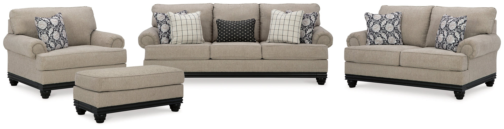 Elbiani Sofa, Loveseat, Chair and Ottoman at Towne & Country Furniture (AL) furniture, home furniture, home decor, sofa, bedding