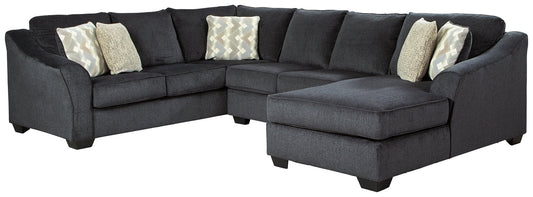 Eltmann 3-Piece Sectional with Chaise at Towne & Country Furniture (AL) furniture, home furniture, home decor, sofa, bedding