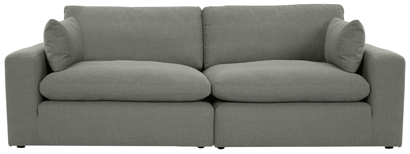 Elyza 2-Piece Sectional with Ottoman at Towne & Country Furniture (AL) furniture, home furniture, home decor, sofa, bedding