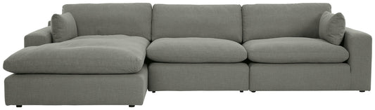 Elyza 3-Piece Sectional with Chaise at Towne & Country Furniture (AL) furniture, home furniture, home decor, sofa, bedding