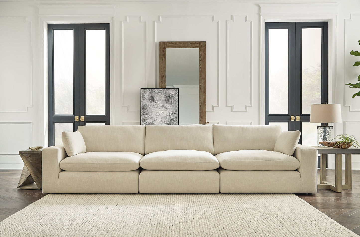 Elyza 3-Piece Sectional with Ottoman at Towne & Country Furniture (AL) furniture, home furniture, home decor, sofa, bedding