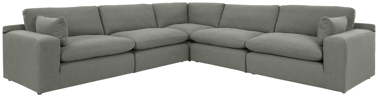 Elyza 5-Piece Sectional at Towne & Country Furniture (AL) furniture, home furniture, home decor, sofa, bedding