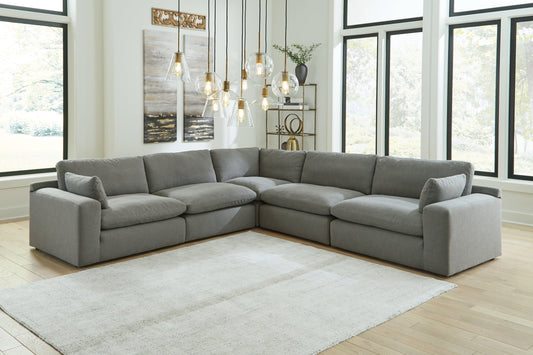 Elyza 5-Piece Sectional at Towne & Country Furniture (AL) furniture, home furniture, home decor, sofa, bedding