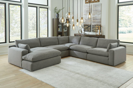 Elyza 5-Piece Sectional with Chaise at Towne & Country Furniture (AL) furniture, home furniture, home decor, sofa, bedding