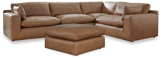 Emilia 4-Piece Sectional with Ottoman at Towne & Country Furniture (AL) furniture, home furniture, home decor, sofa, bedding