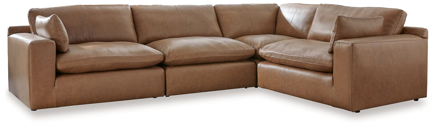 Emilia 4-Piece Sectional with Ottoman at Towne & Country Furniture (AL) furniture, home furniture, home decor, sofa, bedding