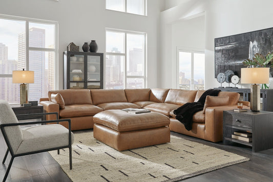 Emilia 5-Piece Sectional with Ottoman at Towne & Country Furniture (AL) furniture, home furniture, home decor, sofa, bedding