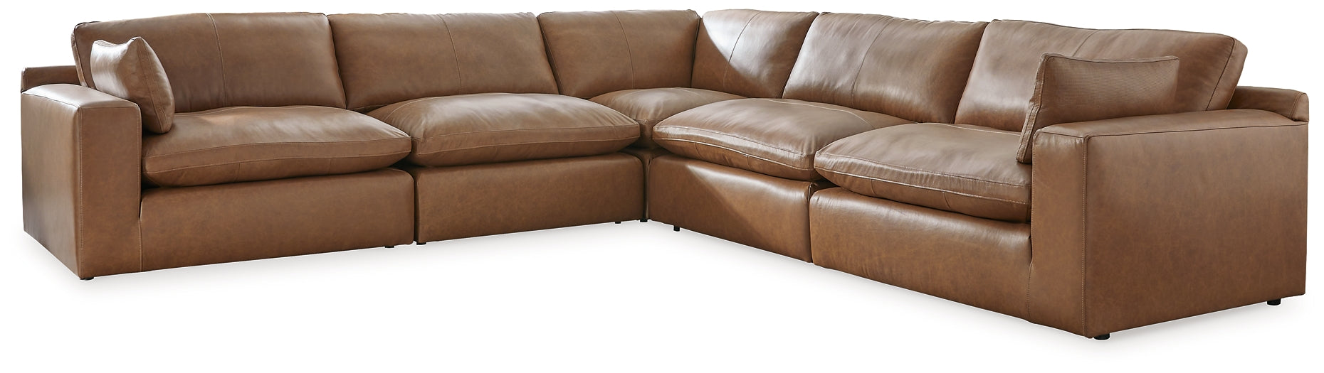 Emilia 5-Piece Sectional with Ottoman at Towne & Country Furniture (AL) furniture, home furniture, home decor, sofa, bedding