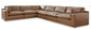 Emilia 6-Piece Sectional with Ottoman at Towne & Country Furniture (AL) furniture, home furniture, home decor, sofa, bedding