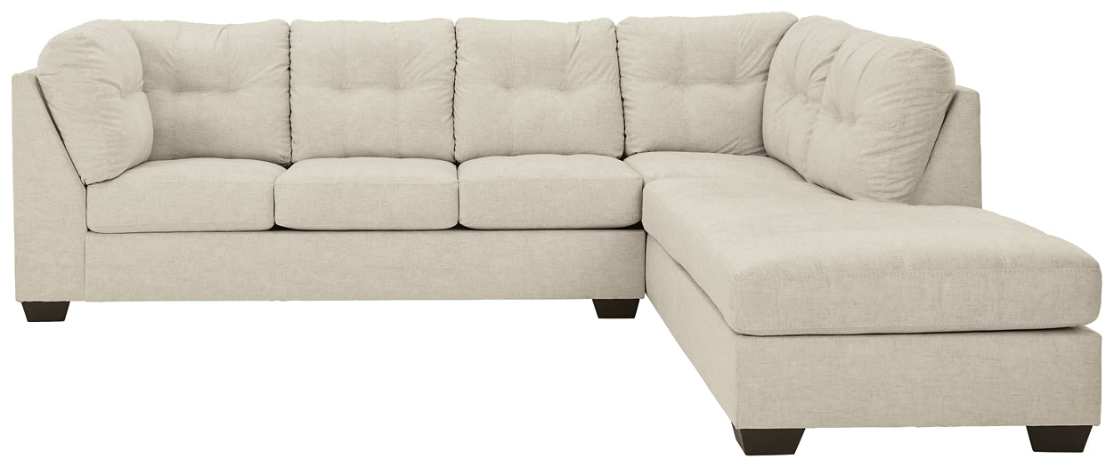 Falkirk 2-Piece Sectional with Chaise at Towne & Country Furniture (AL) furniture, home furniture, home decor, sofa, bedding