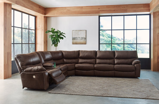 Family Circle 4-Piece Power Reclining Sectional at Towne & Country Furniture (AL) furniture, home furniture, home decor, sofa, bedding