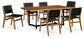 Fortmaine Dining Table and 6 Chairs at Towne & Country Furniture (AL) furniture, home furniture, home decor, sofa, bedding