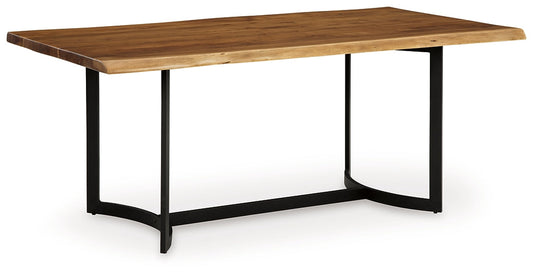 Fortmaine Rectangular Dining Room Table at Towne & Country Furniture (AL) furniture, home furniture, home decor, sofa, bedding