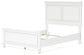 Fortman Full Panel Bed with Mirrored Dresser and 2 Nightstands at Towne & Country Furniture (AL) furniture, home furniture, home decor, sofa, bedding