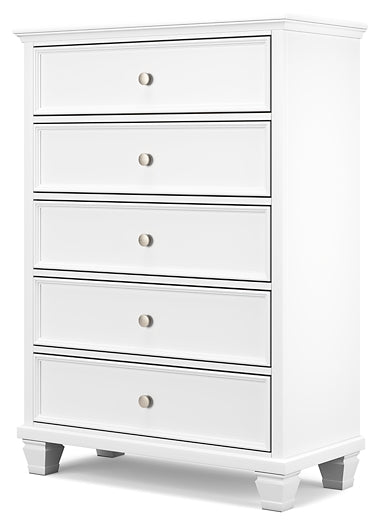 Fortman Queen Panel Bed with Mirrored Dresser, Chest and Nightstand at Towne & Country Furniture (AL) furniture, home furniture, home decor, sofa, bedding