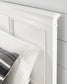 Fortman Queen Panel Bed with Mirrored Dresser and 2 Nightstands at Towne & Country Furniture (AL) furniture, home furniture, home decor, sofa, bedding