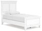 Fortman Twin Panel Bed with Mirrored Dresser, Chest and 2 Nightstands at Towne & Country Furniture (AL) furniture, home furniture, home decor, sofa, bedding