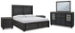 Foyland California King Panel Storage Bed with Mirrored Dresser and 2 Nightstands at Towne & Country Furniture (AL) furniture, home furniture, home decor, sofa, bedding