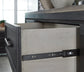 Foyland California King Panel Storage Bed with Mirrored Dresser and Chest at Towne & Country Furniture (AL) furniture, home furniture, home decor, sofa, bedding