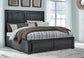 Foyland California King Panel Storage Bed with Mirrored Dresser and Chest at Towne & Country Furniture (AL) furniture, home furniture, home decor, sofa, bedding