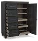 Foyland California King Panel Storage Bed with Mirrored Dresser and Chest at Towne & Country Furniture (AL) furniture, home furniture, home decor, sofa, bedding