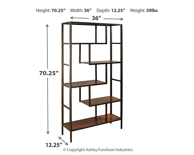 Frankwell Bookcase at Towne & Country Furniture (AL) furniture, home furniture, home decor, sofa, bedding