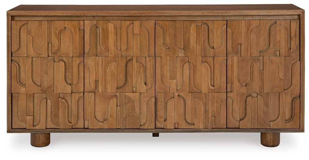 Gadburg Accent Cabinet at Towne & Country Furniture (AL) furniture, home furniture, home decor, sofa, bedding