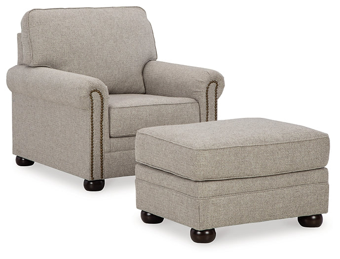 Gaelon Chair and Ottoman at Towne & Country Furniture (AL) furniture, home furniture, home decor, sofa, bedding