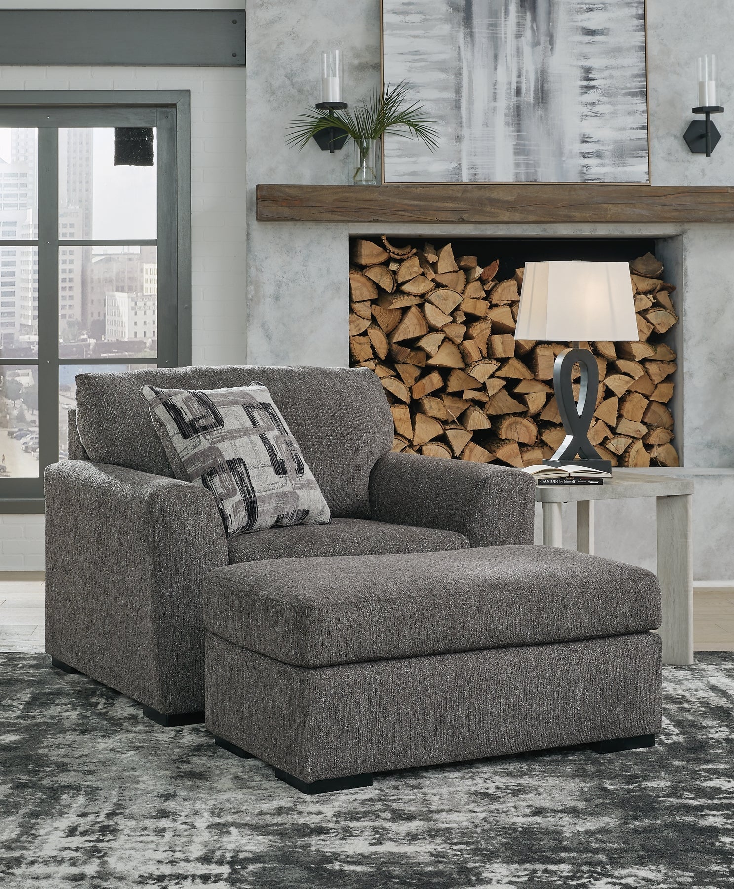 Gardiner Chair and Ottoman at Towne & Country Furniture (AL) furniture, home furniture, home decor, sofa, bedding
