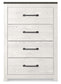 Gerridan Four Drawer Chest at Towne & Country Furniture (AL) furniture, home furniture, home decor, sofa, bedding