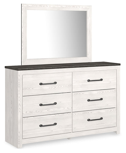 Gerridan Full Panel Bed with Mirrored Dresser, Chest and Nightstand at Towne & Country Furniture (AL) furniture, home furniture, home decor, sofa, bedding