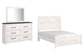 Gerridan Full Panel Bed with Mirrored Dresser at Towne & Country Furniture (AL) furniture, home furniture, home decor, sofa, bedding