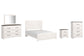 Gerridan Queen Panel Bed with Mirrored Dresser, Chest and Nightstand at Towne & Country Furniture (AL) furniture, home furniture, home decor, sofa, bedding