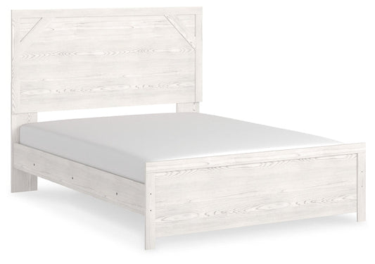 Gerridan Queen Panel Bed with Mirrored Dresser, Chest and Nightstand at Towne & Country Furniture (AL) furniture, home furniture, home decor, sofa, bedding