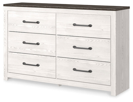 Gerridan Six Drawer Dresser at Towne & Country Furniture (AL) furniture, home furniture, home decor, sofa, bedding