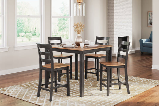 Gesthaven DRM Counter Table Set (5/CN) at Towne & Country Furniture (AL) furniture, home furniture, home decor, sofa, bedding