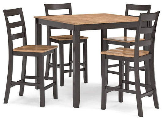 Gesthaven DRM Counter Table Set (5/CN) at Towne & Country Furniture (AL) furniture, home furniture, home decor, sofa, bedding