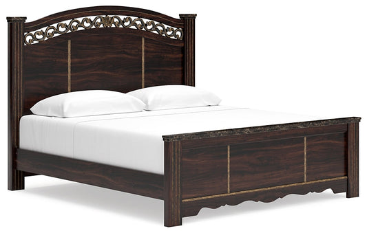 Glosmount Queen Poster Bed at Towne & Country Furniture (AL) furniture, home furniture, home decor, sofa, bedding