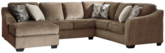 Graftin 3-Piece Sectional with Chaise at Towne & Country Furniture (AL) furniture, home furniture, home decor, sofa, bedding