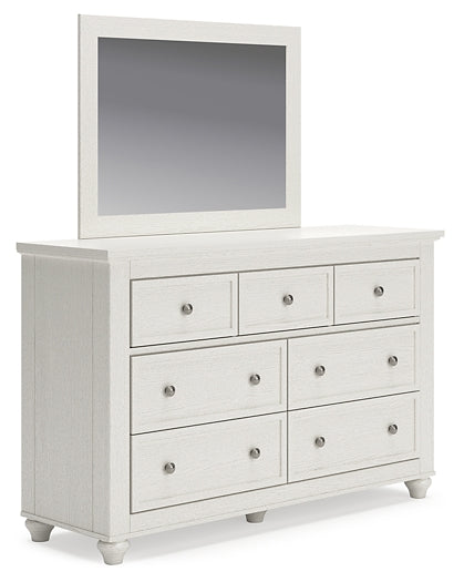 Grantoni Dresser and Mirror at Towne & Country Furniture (AL) furniture, home furniture, home decor, sofa, bedding
