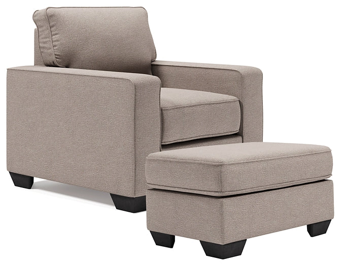 Greaves Chair and Ottoman at Towne & Country Furniture (AL) furniture, home furniture, home decor, sofa, bedding