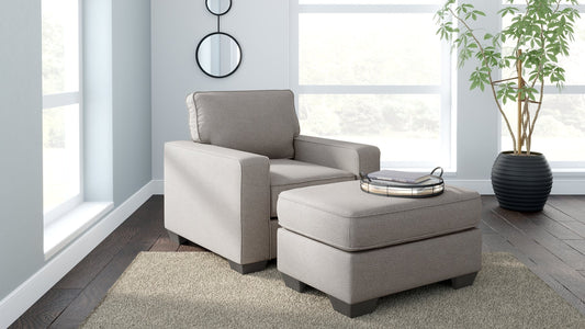 Greaves Chair and Ottoman at Towne & Country Furniture (AL) furniture, home furniture, home decor, sofa, bedding