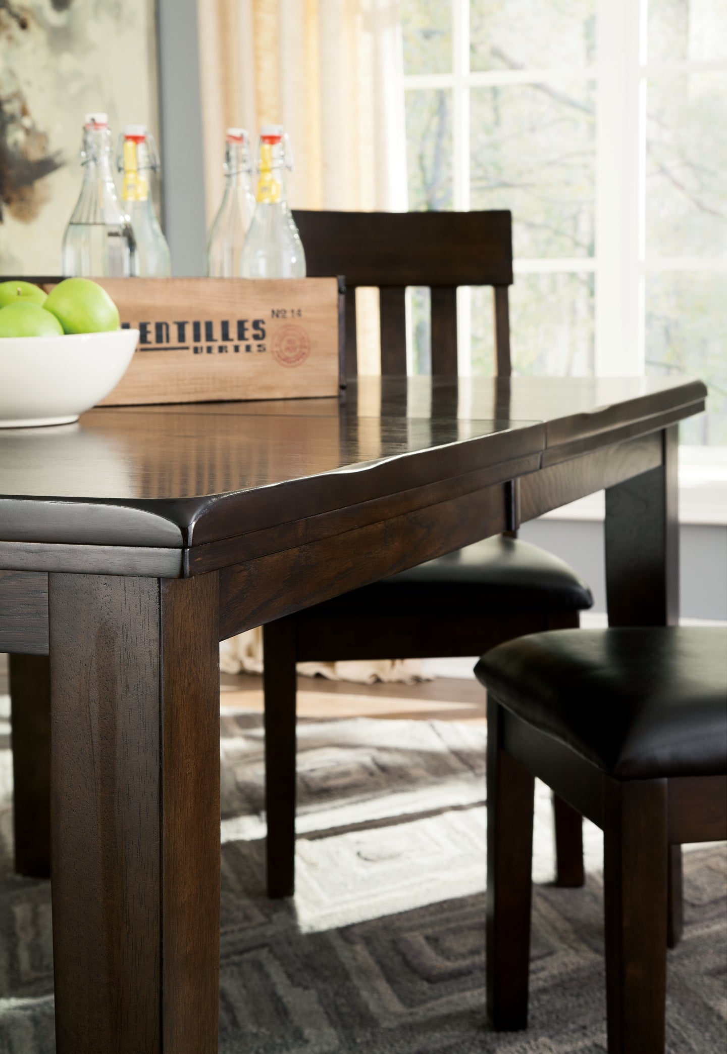 Haddigan Dining Table and 6 Chairs at Towne & Country Furniture (AL) furniture, home furniture, home decor, sofa, bedding